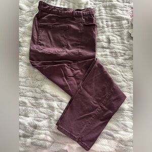 Jessica Simpson Purple/Plum Straight Leg Jeans 
High Rise Skinny Ankle